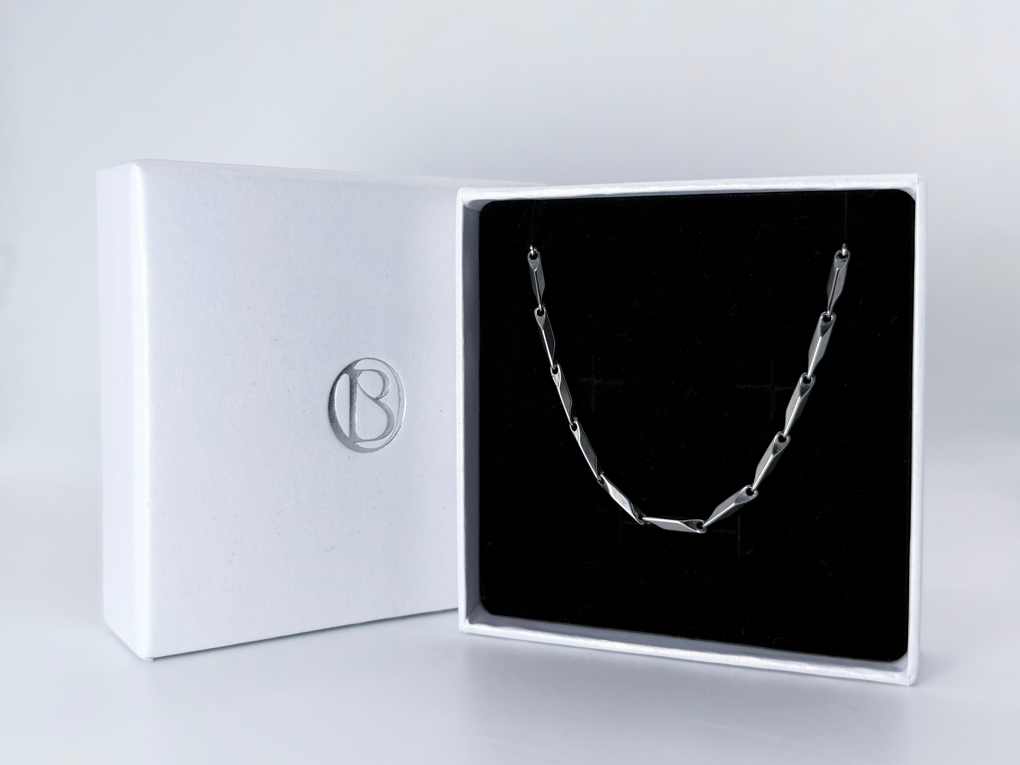 Melon Seed Chain Layering Necklace