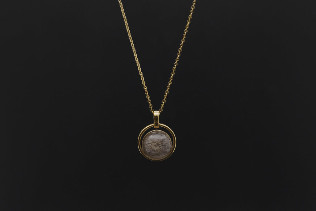 14k Solid Gold Moonlight