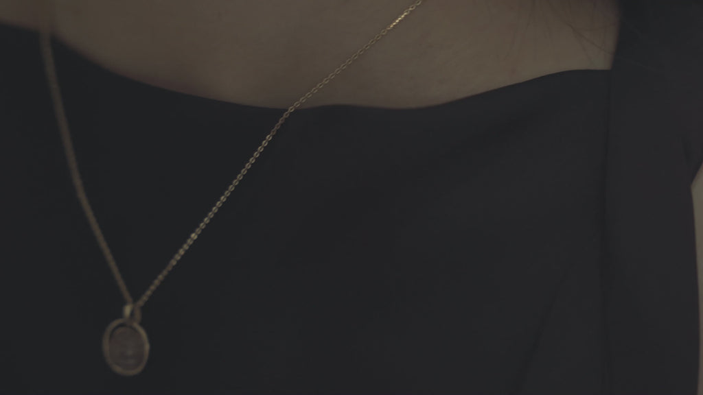 14k Solid Gold Moonlight