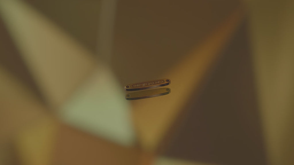 14k Solid Gold Moonlight